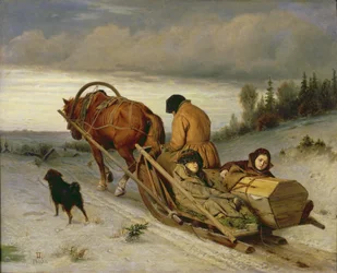 Despidiendo a los muertos, 1865